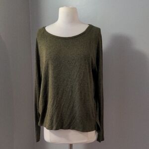Olive Green Women's Top